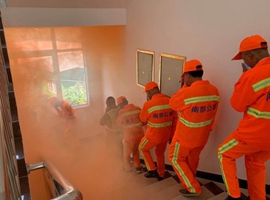 一封來(lái)自南充市南部縣公路管理二局的感謝信