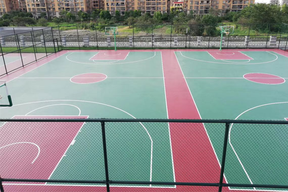 蘇州球場(chǎng)運(yùn)動(dòng)塑膠地坪的使用年限